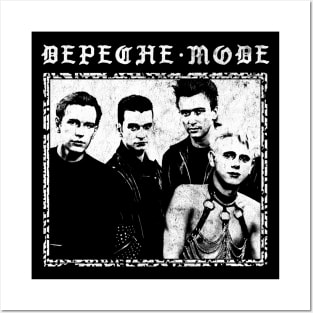 Depeche Mode 80s \\ Original Retro Tribute Design Posters and Art